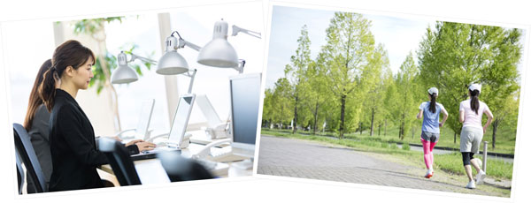 運動やデスクワーク