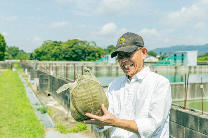 はがくれすっぽんの生産地の写真