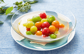 プチトマトのひんやり出汁トマト