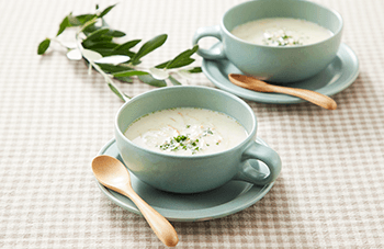 えのきのアーモンドミルクスープ