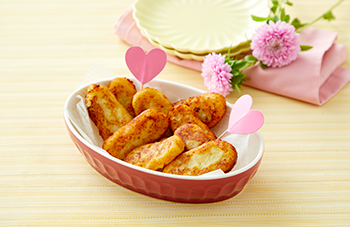 カリッとハッシュドポテト