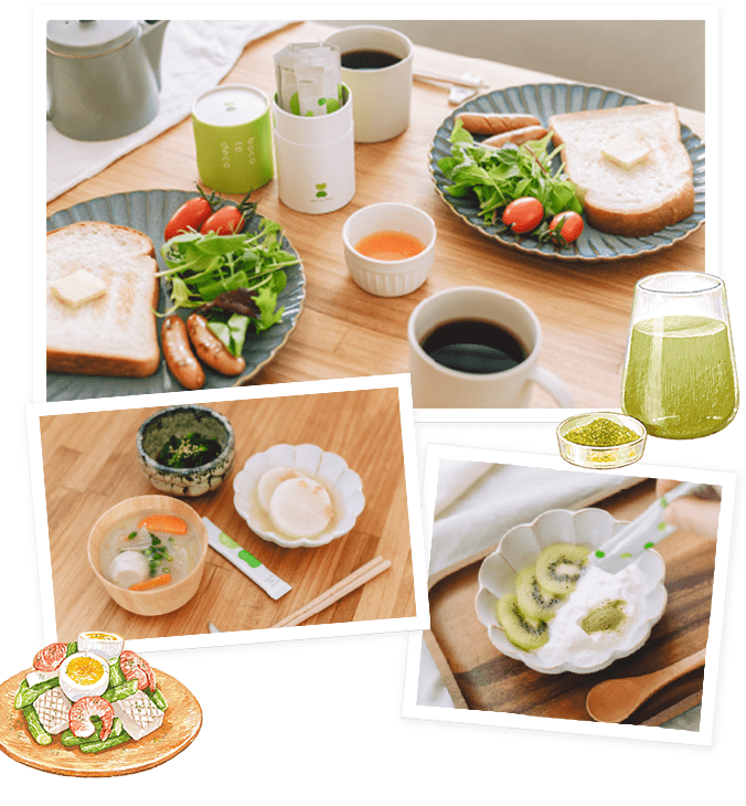 新しい健康習慣づくりのお手伝い