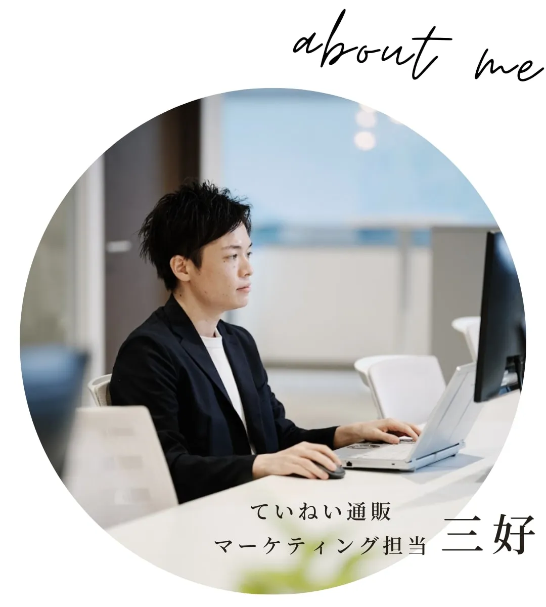 ていねい通販マーケティング担当・三好