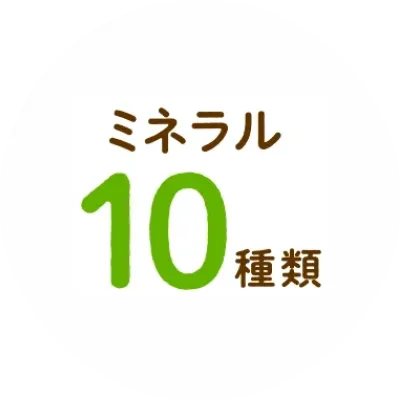 ミネラル10種類