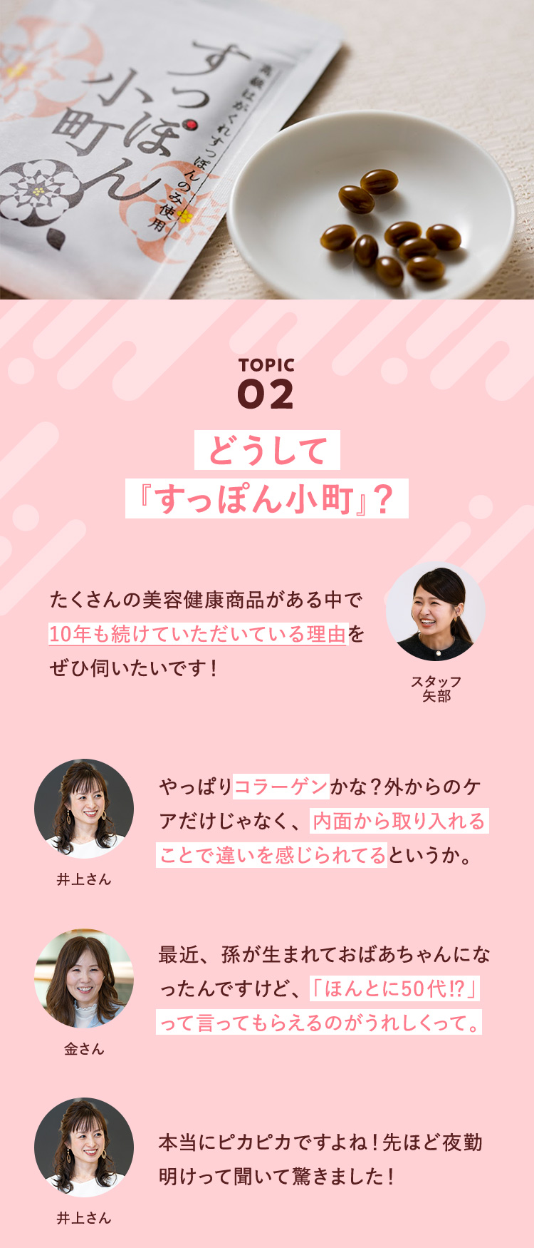 TOPIC02 どうして『すっぽん小町』？