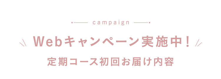 Webキャンペーン実施中！