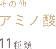 その他アミノ酸
